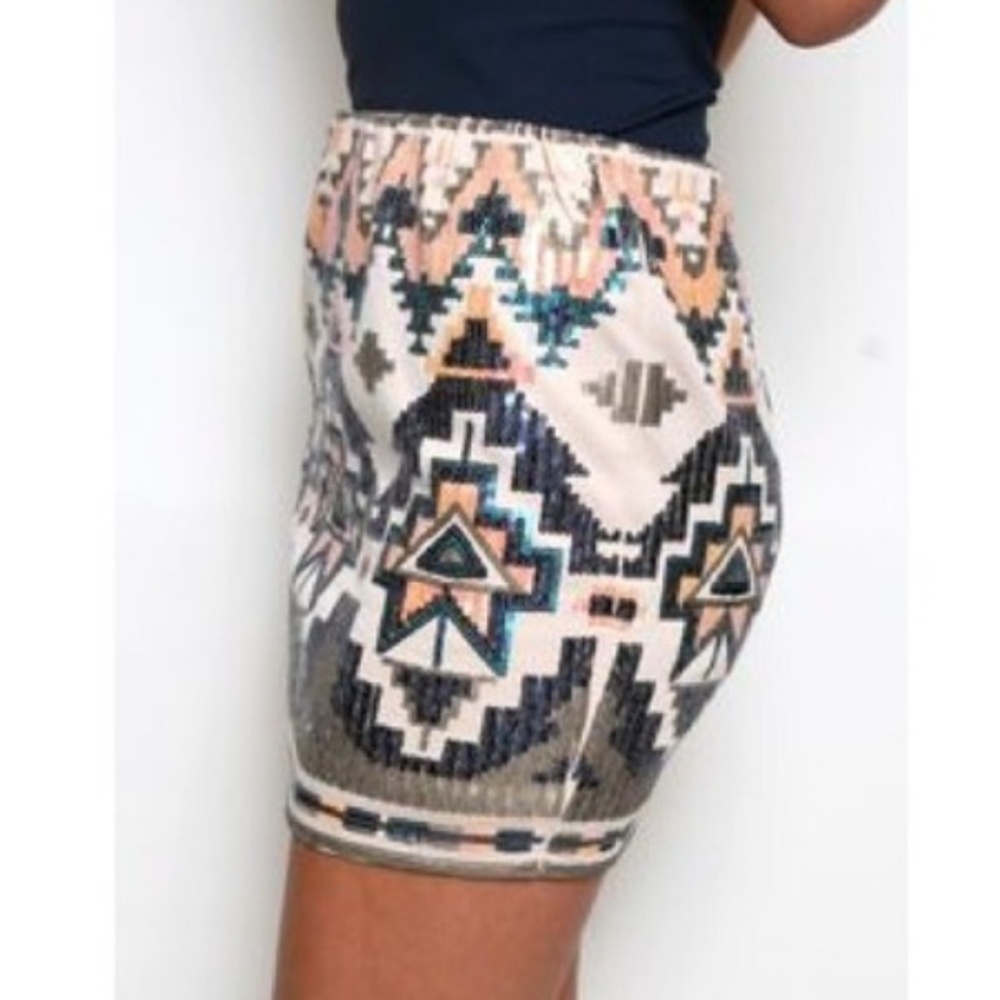 Express tribal skirt